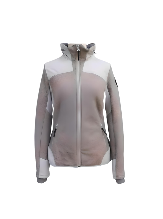 Fleece Jacket with Full zip logo